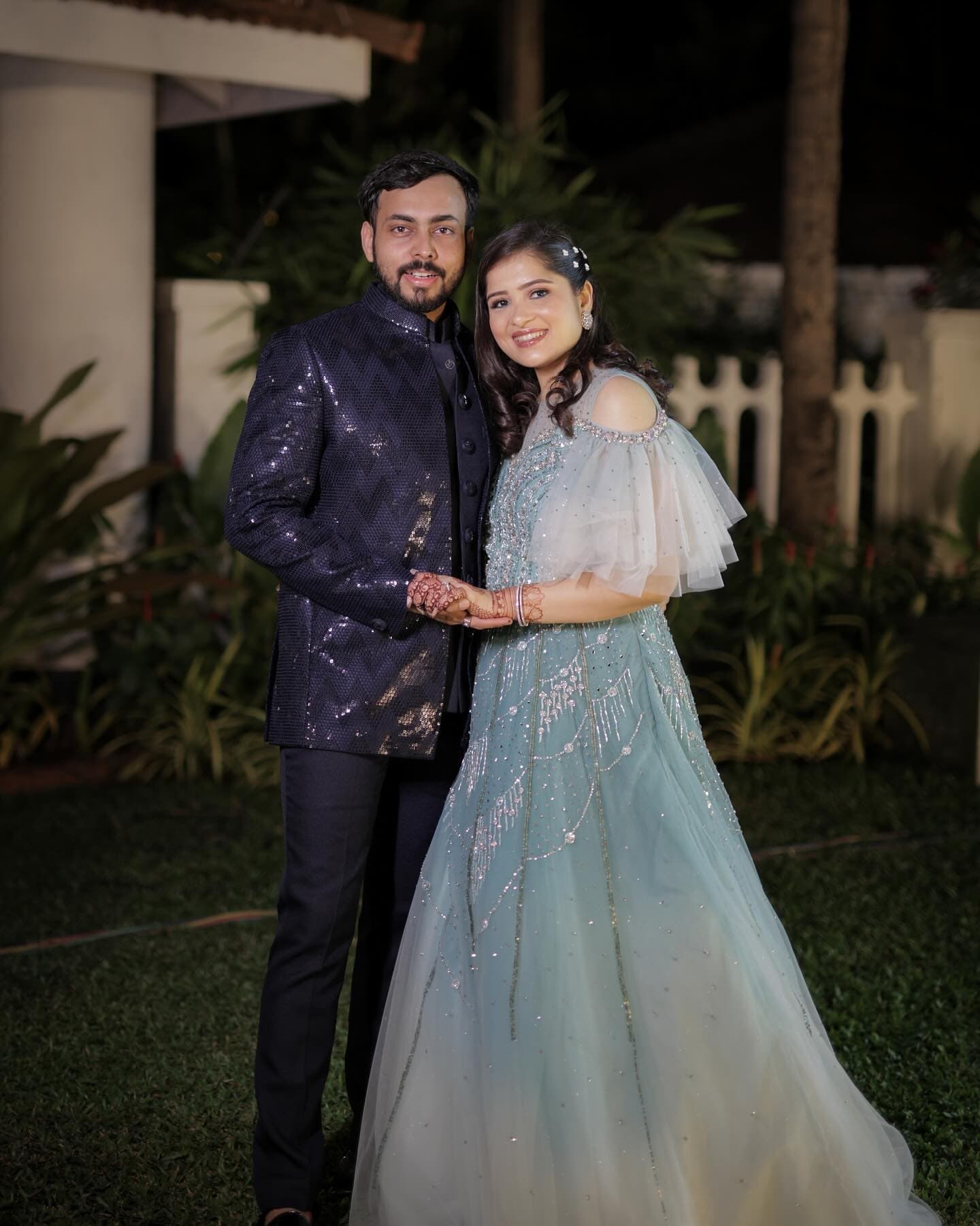 After Dark — Reception beauty by RadhaaMakeovers