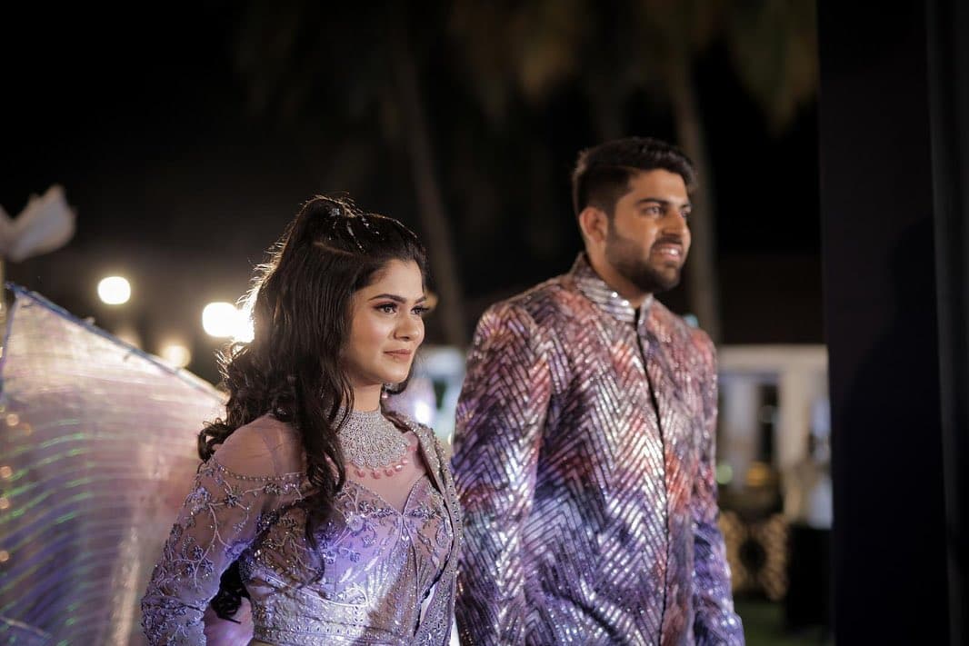 The Celebration — Reception beauty by RadhaaMakeovers