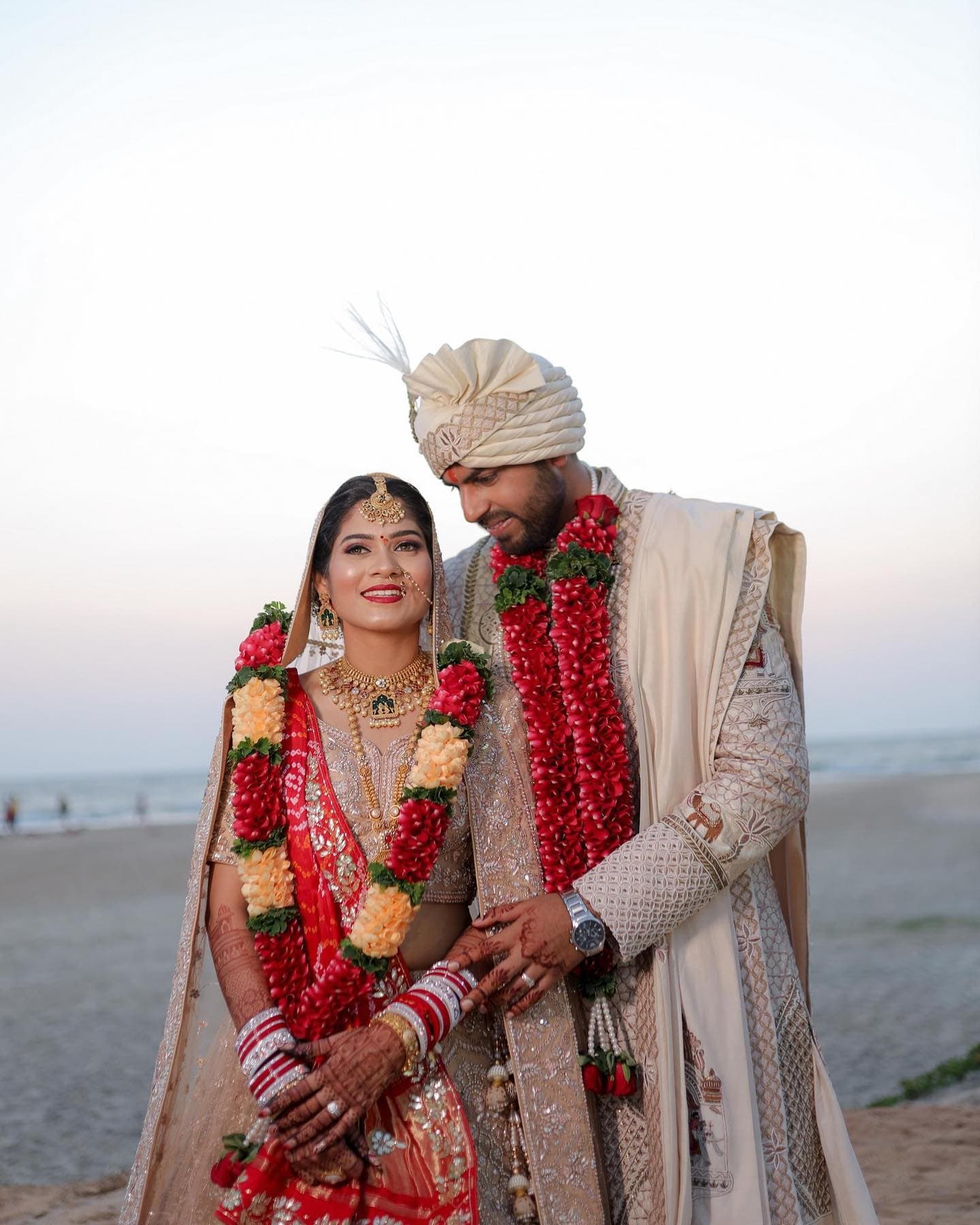 Seaside Vows — Bridal beauty by RadhaaMakeovers