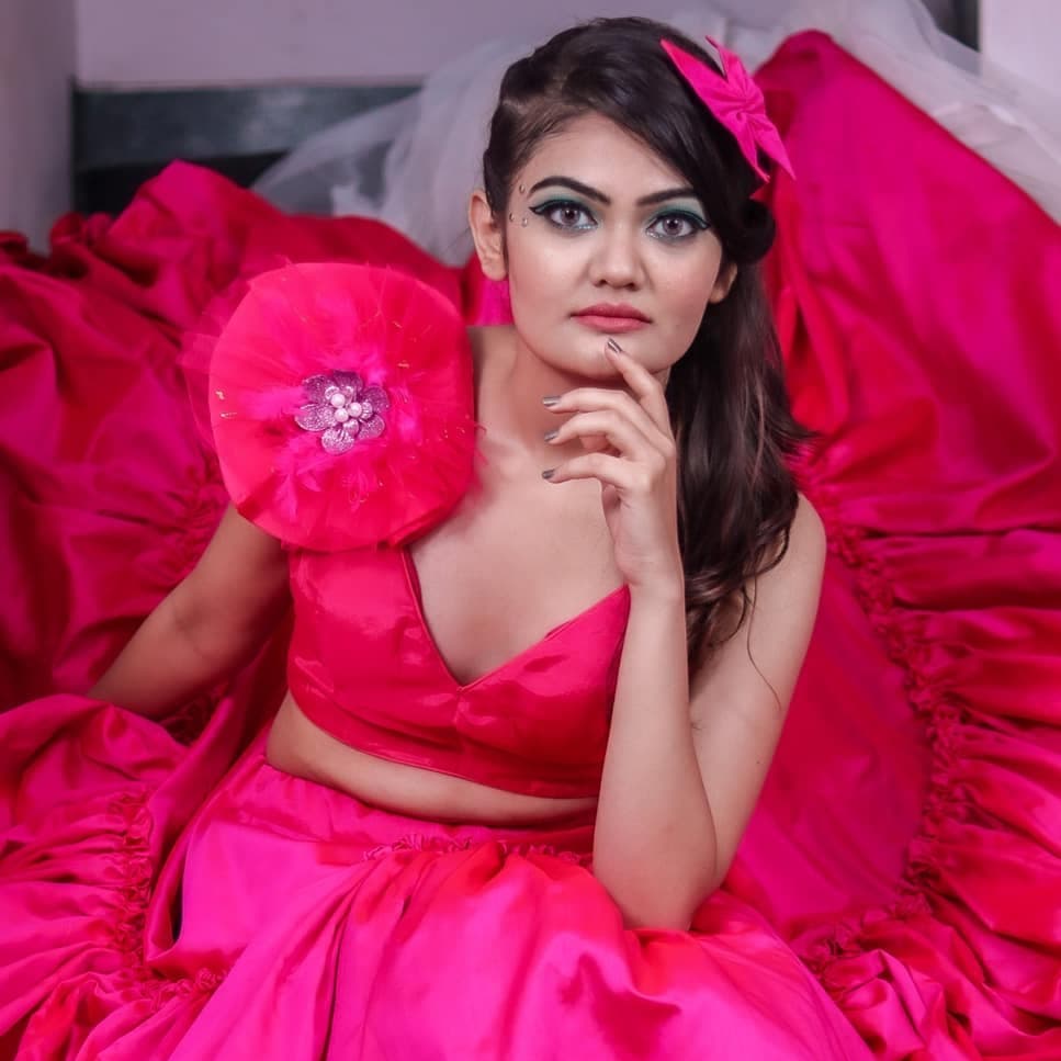 Electric Pink — Editorial beauty by RadhaaMakeovers