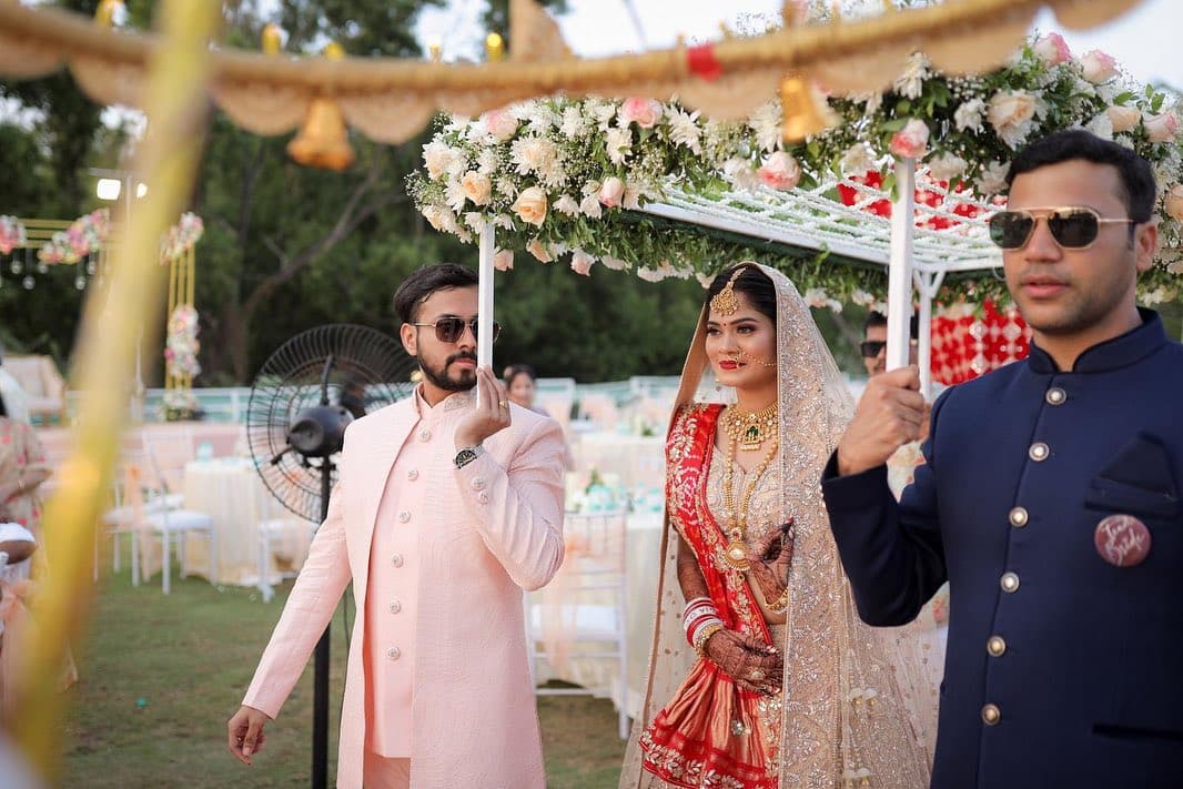 The Procession — Wedding beauty by RadhaaMakeovers