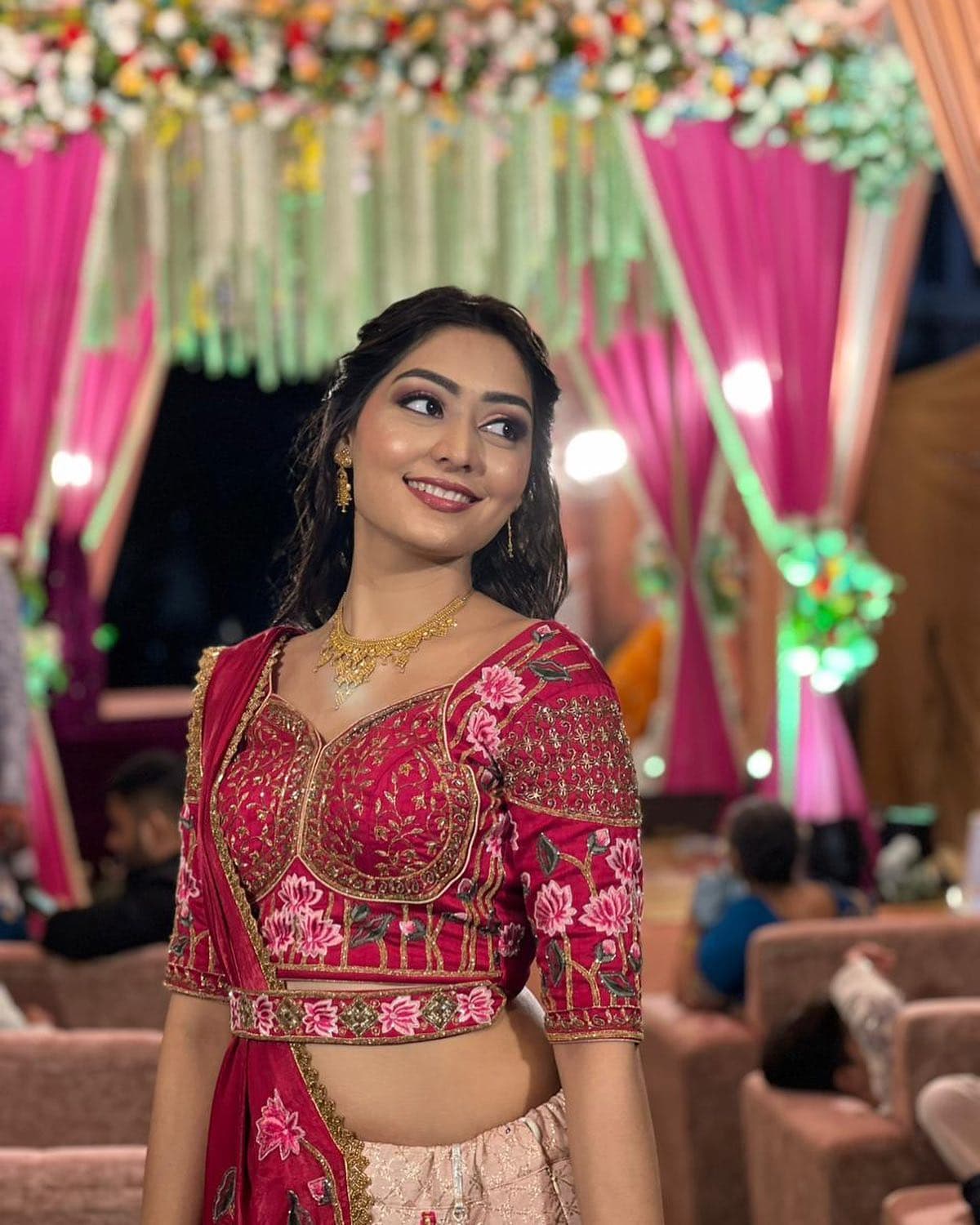 Fuchsia Evening — Occasion beauty by RadhaaMakeovers